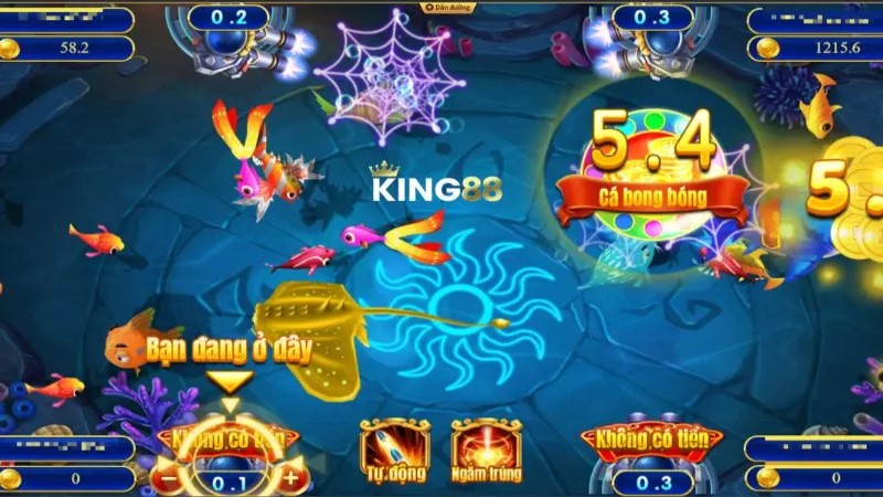 Những hấp dẫn của loại hình bắn cá fishing king